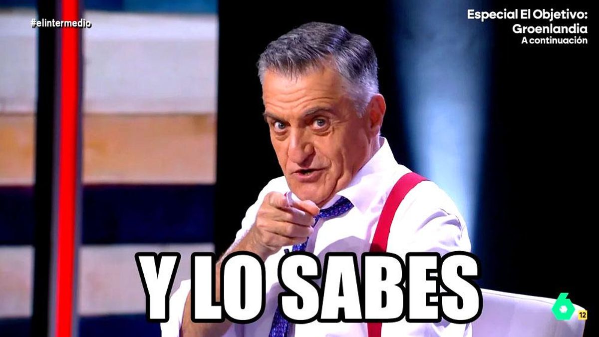 Wyoming emula el meme de Julio Iglesias ante las novedades de su caso: "Es ilegal e indignante, y lo sabes"