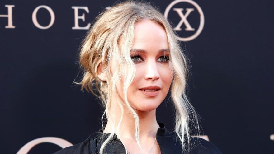 La actriz estadounidense Jennifer Lawrence.