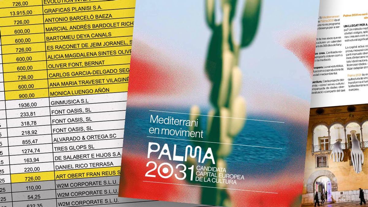 El PP gastó el triple de lo declarado para que la ciudad de Palma fuera candidata a capital europea de la cultura