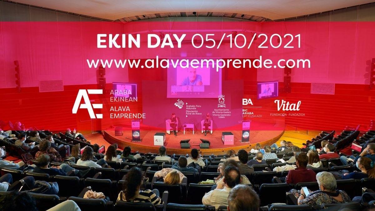 El 'Ekin Day' es la jornada central de 'Álava Emprende'