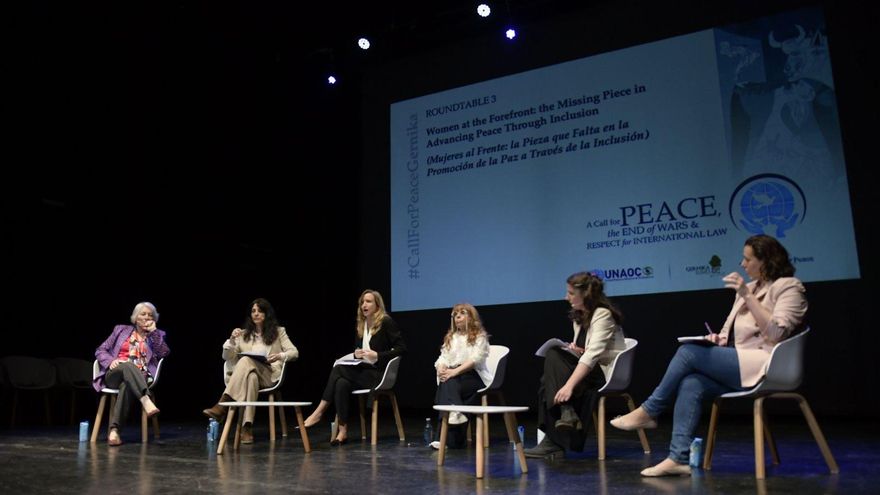 Reivindican en Gernika el papel de las mujeres en los procesos de paz: "Las guerras son evitables"