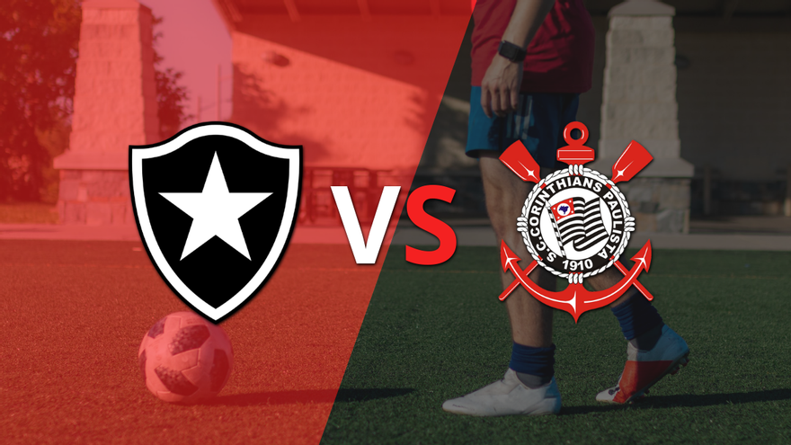 EN VIVO: Corinthians se lo empató a Botafogo en el estadio el Engenhão