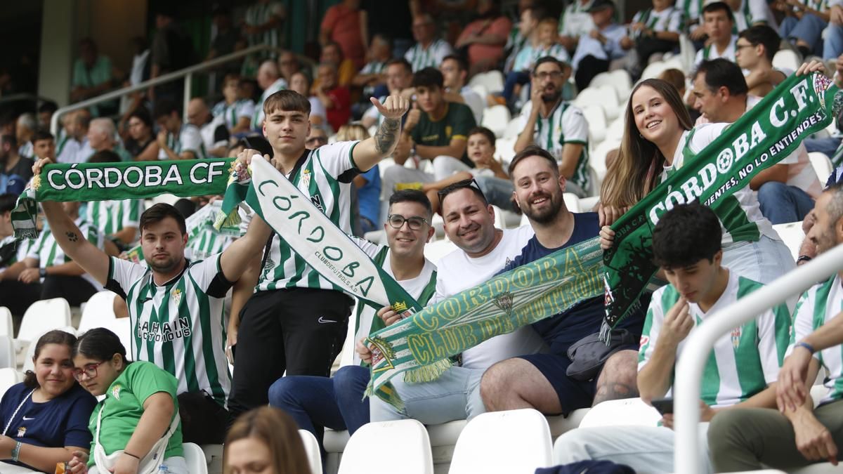 Grada Blanquiverde del Córdoba CF - UD Almería