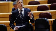 El ministro del Interior en una sesión pasada de control al Gobierno en el Senado