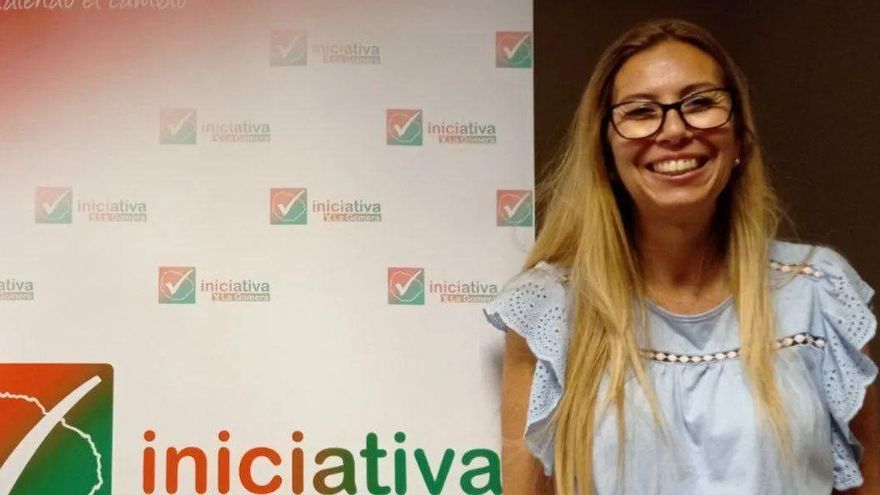 La coordinadora de Iniciativa por La Gomera (IxLG), Luz Marina Medina Martín.