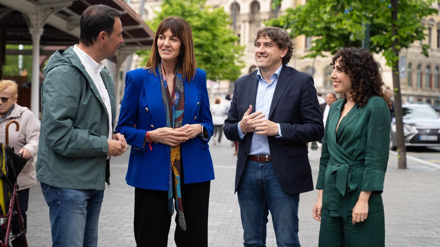 Los socialistas vascos llaman al voto útil para frenar a la ultraderecha en Europa: "Esta elecciones no van de soberanía"