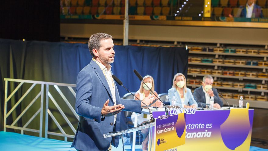Unidos por Gran Canaria elige como presidente a Lucas Bravo de Laguna y vicepresidente al ex alto cargo del PP Enrique Hernández Bento