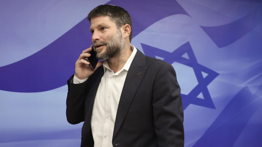 Foto de archivo del ministro de Finanzas de Israel y líder del partido Sionismo Religioso, Bezalel Smotrich. EFE/EPA/GIL COHEN-MAGEN / POOL