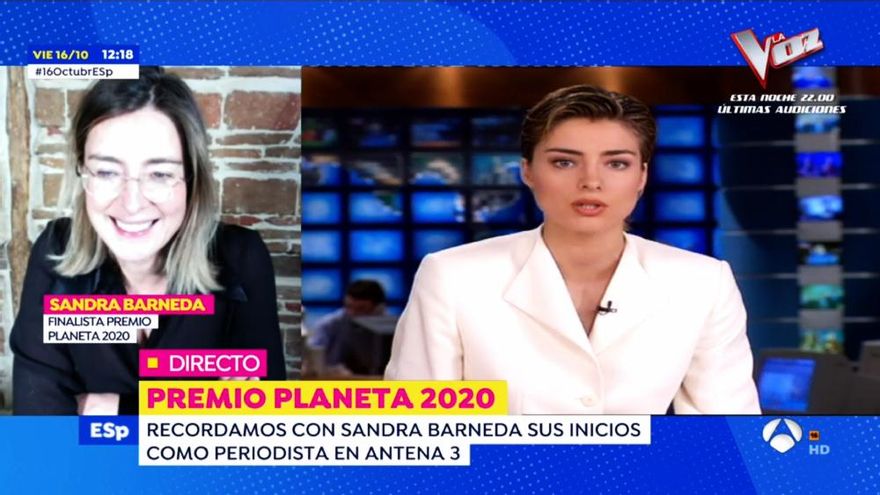 Sandra Barneda, viendo sus inicios en televisión