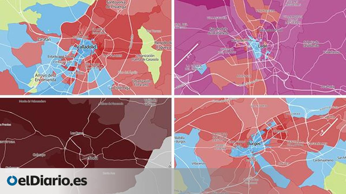 MAPA | Consulta los resultados de las elecciones de Castilla y León el ...