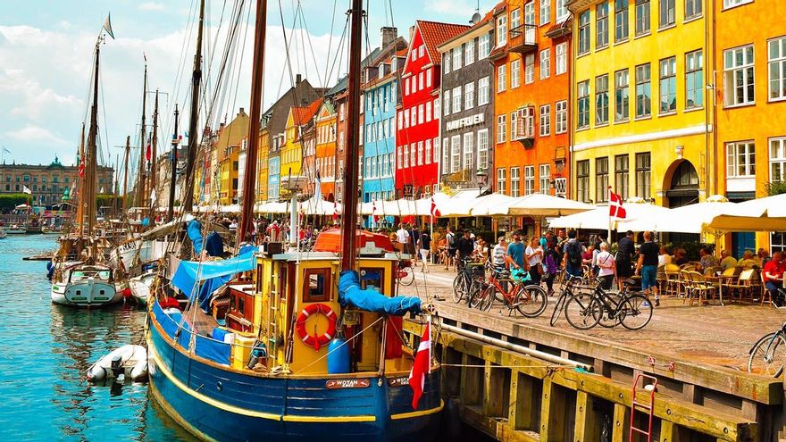Copenhague y sus colores.