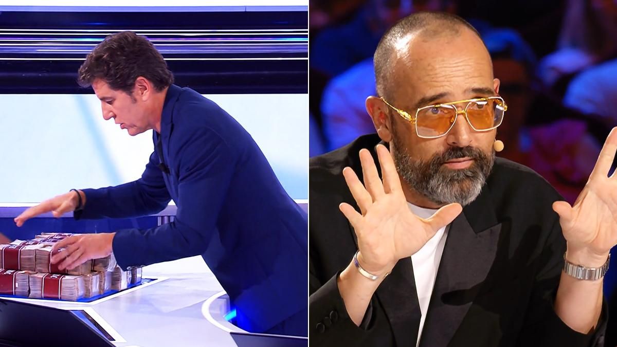 Manel Fuentes en 'Atrapa un millón' / Risto Mejide en 'Got Talent'