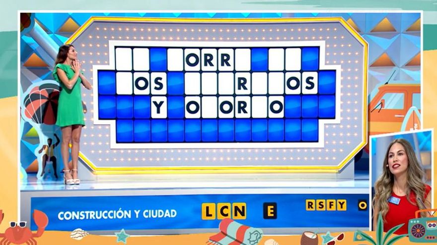 Una concursante de 'La ruleta de la suerte' resuelve el panel en 3 segundos y cumple su sueño con el premio