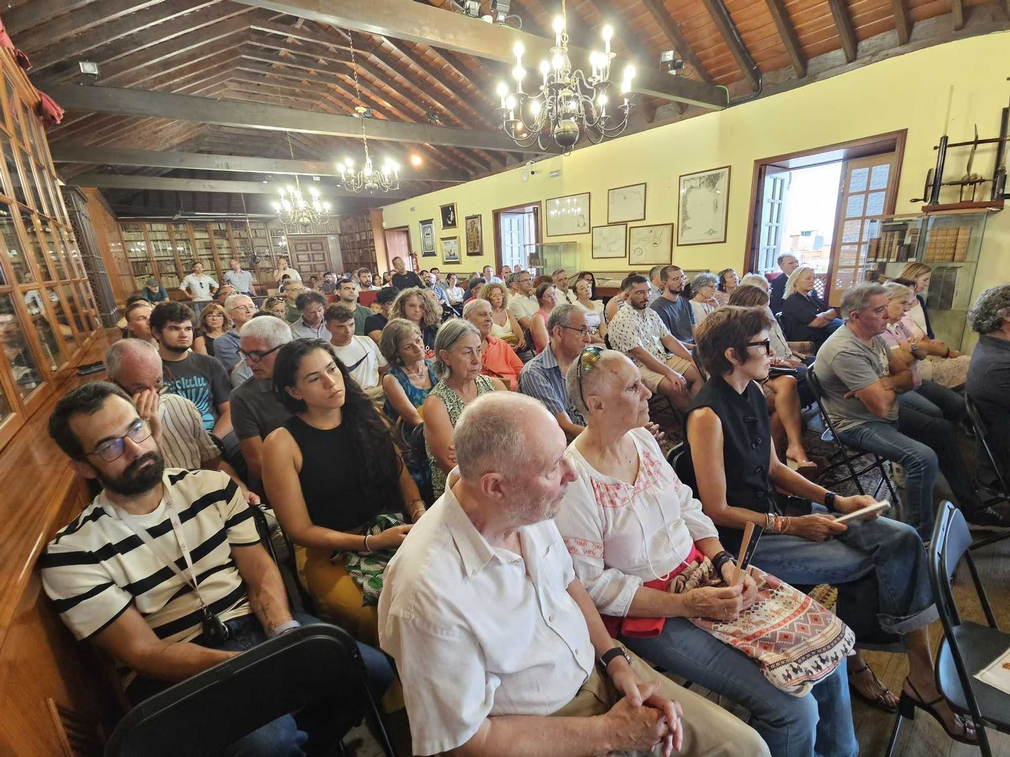Presentación del libro de Riccardo Scarpa.