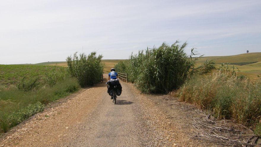 La reparación (de la reparación) de la Vía Verde de la Campiña