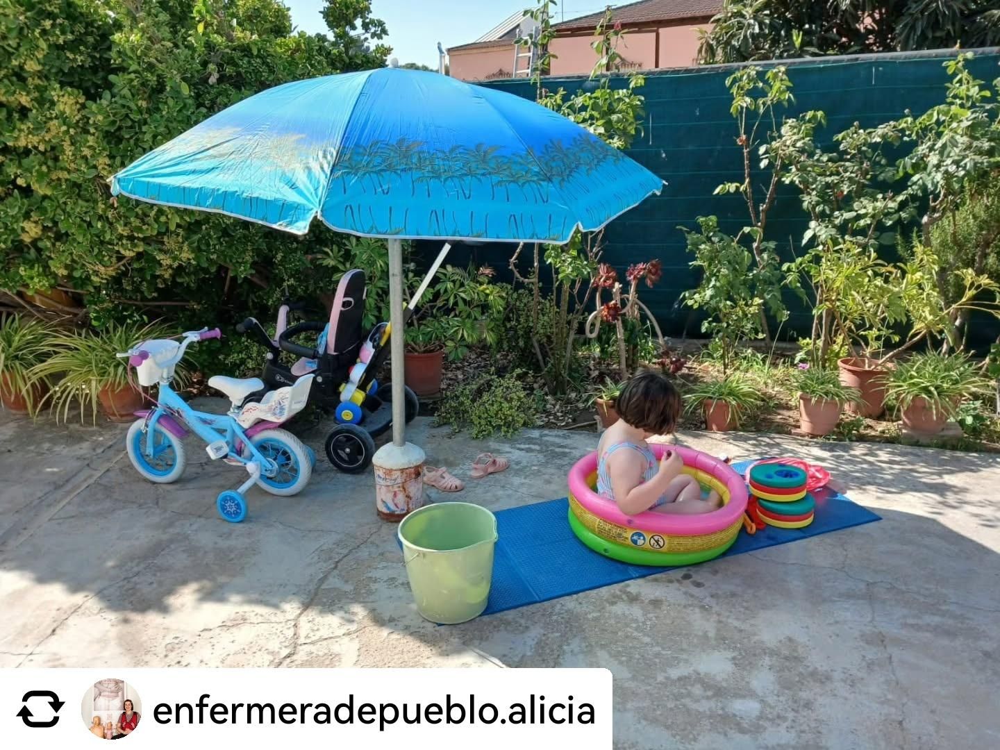 La fotografía de @enfermeradepueblo.alicia se ha llevado el tercer premio de #veraneoenmipueblo26