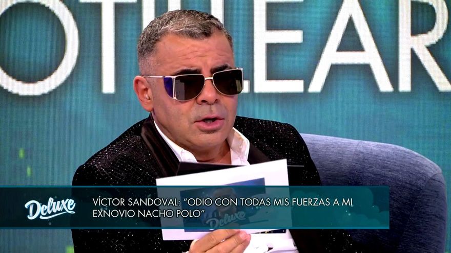 Jorge Javier paró el 'Deluxe' para aclarar una pregunta sobre Mario Vaquerizo y Alaska