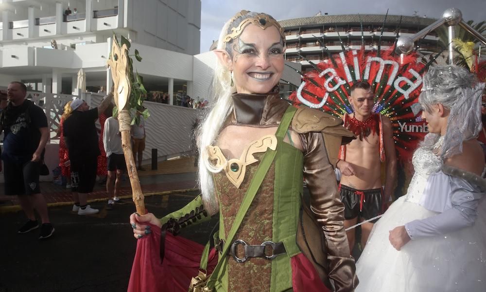 Cabalgata FestuM+ de Maspalomas. (Alejandro Ramos).