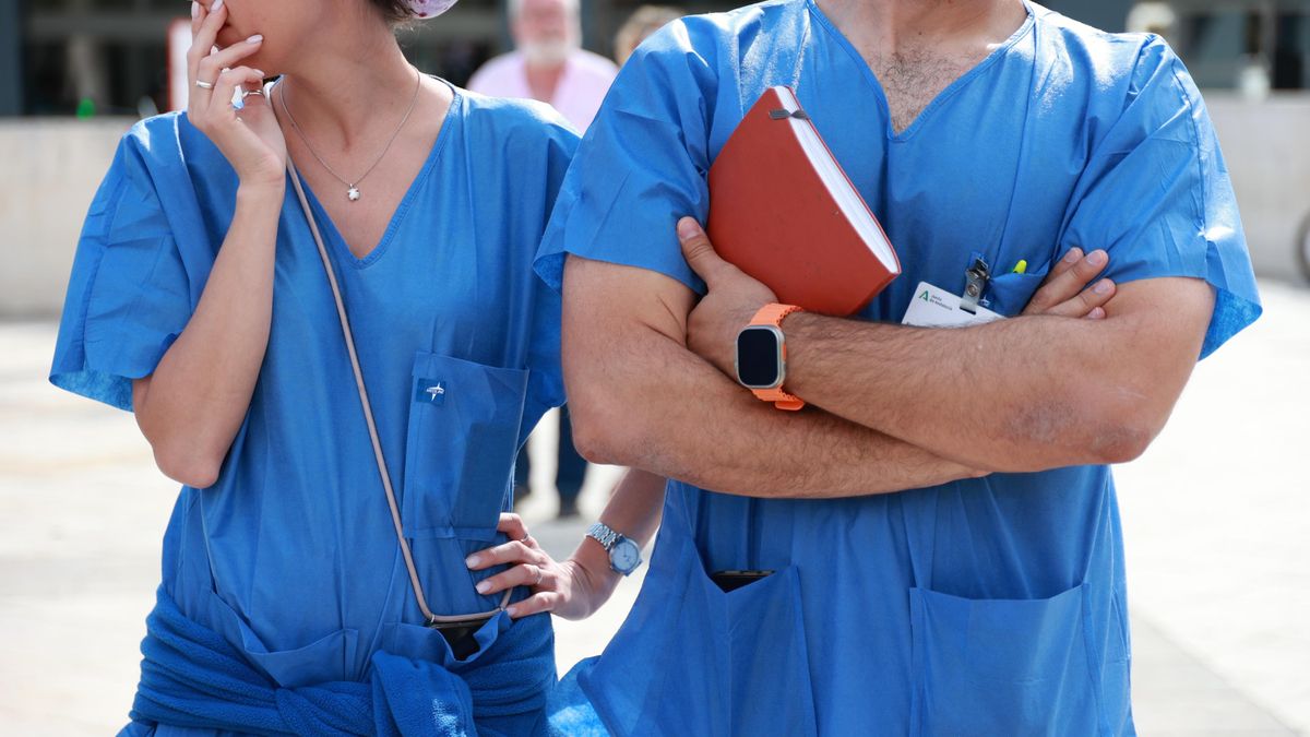 Profesionales sanitarios, en una imagen de archivo.