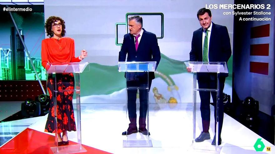 'El Intermedio' celebra el primer debate electoral de Andalucía