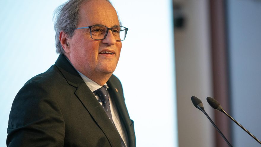 Archivo - El expresidente de la Generalitat Quim Torra