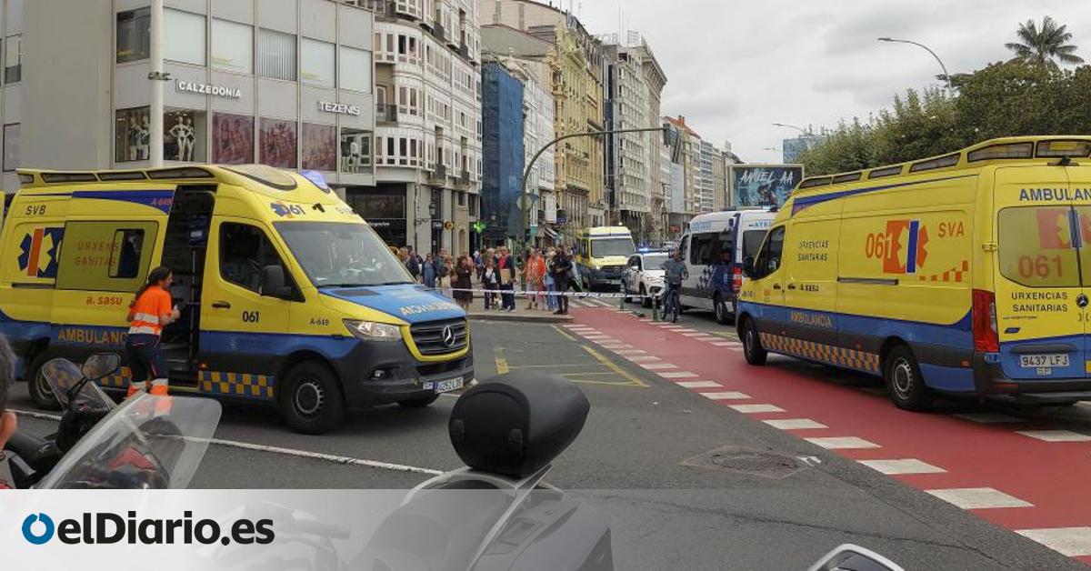 Detenido un conductor en A Coruña tras un atropello múltiple con seis heridos