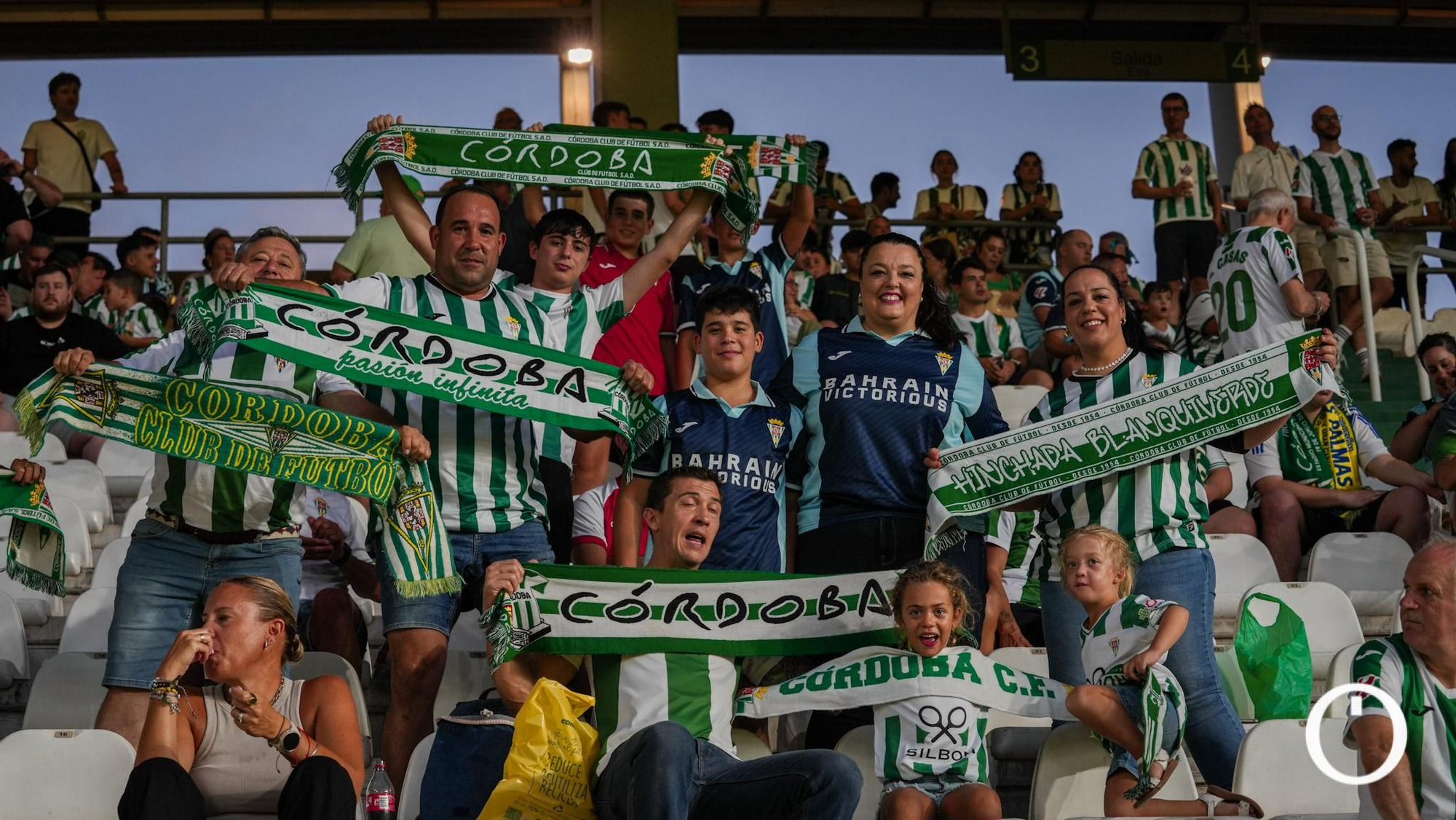 Grada Blanquiverde Córdoba CF - UD Las Palmas