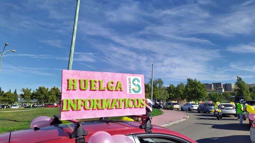 Una reunión con el director de Recursos Humanos del SESCAM "baja tensión" en la huelga de los informáticos