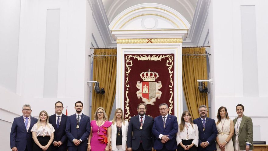 Grupo Parlamentario del Partido Popular en las Cortes de Castilla-La Mancha en junio de 2023