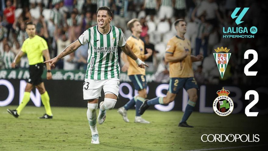 Un punto de fe sobre la bocina para un Córdoba CF que nunca se rinde