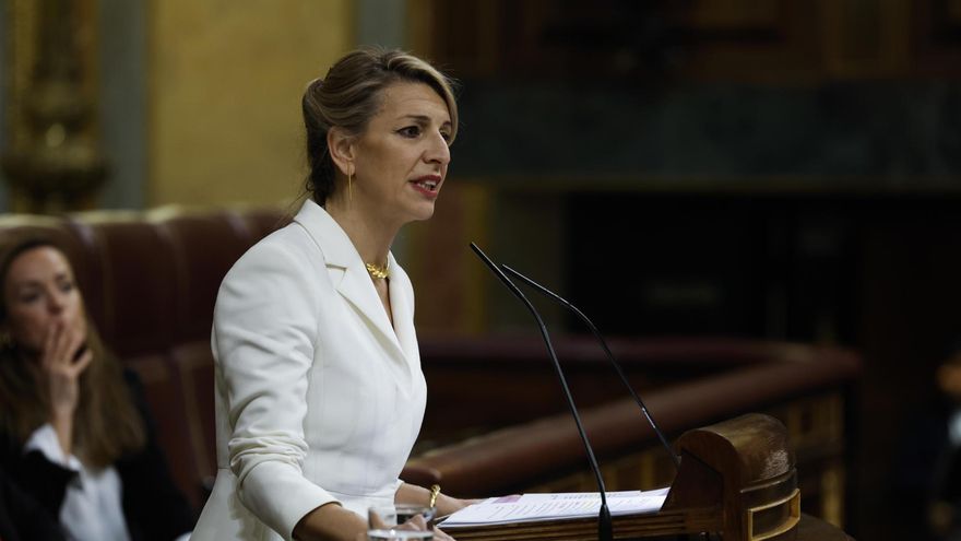 La vicepresidenta segunda y ministra de Trabajo y Economía Social, Yolanda Díaz.