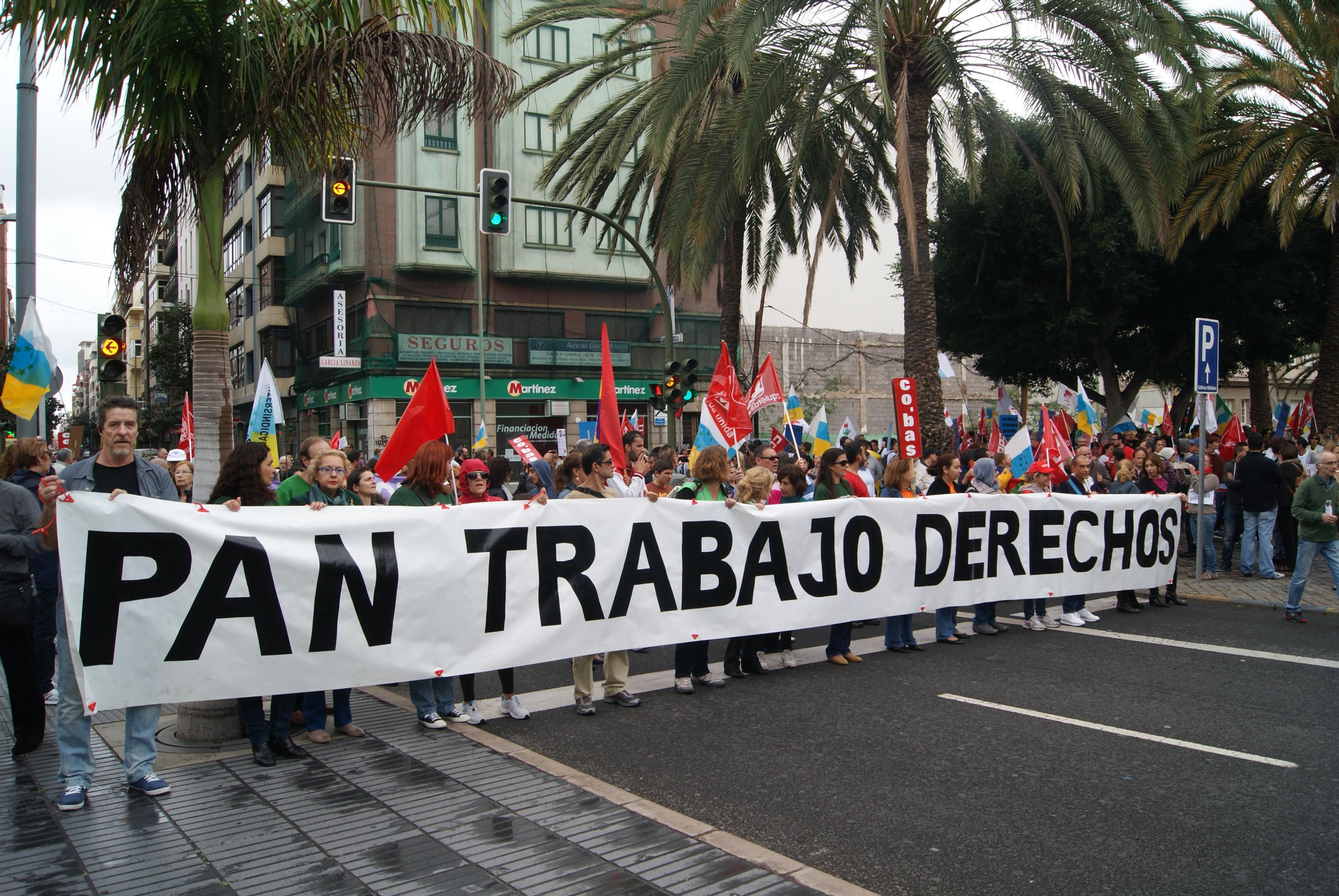 Marcha por la dignidad en Las Palmas de Gran Canaria. Thalía Rodríguez.