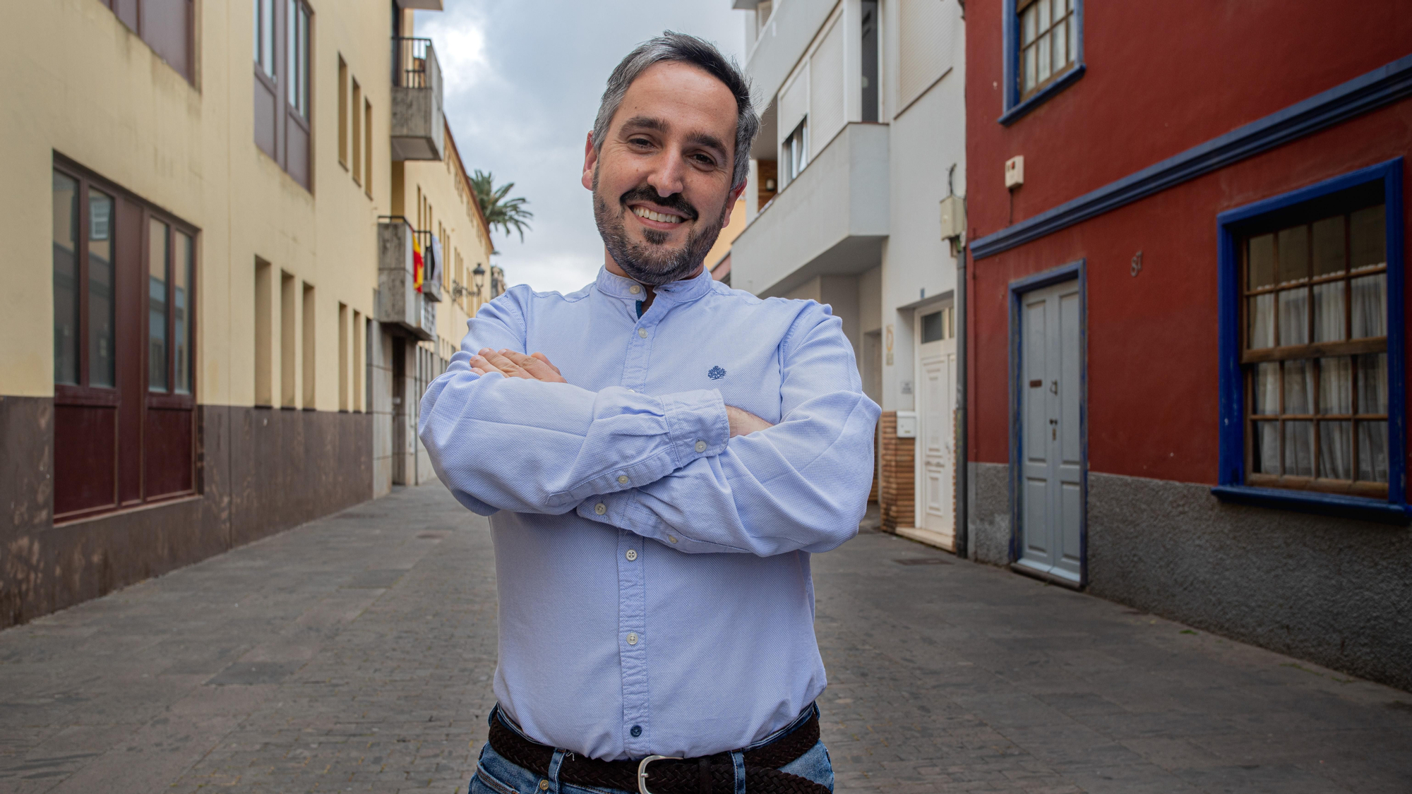 El filólogo Jonay Acosta, cofundador de la Cátedra de Estudios Bereberes de la Universidad de La Laguna.