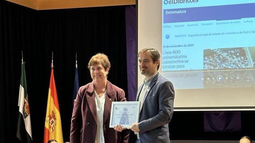 La edición de Extremadura de elDiario.es, reconocida en los Premios Meninas 2023