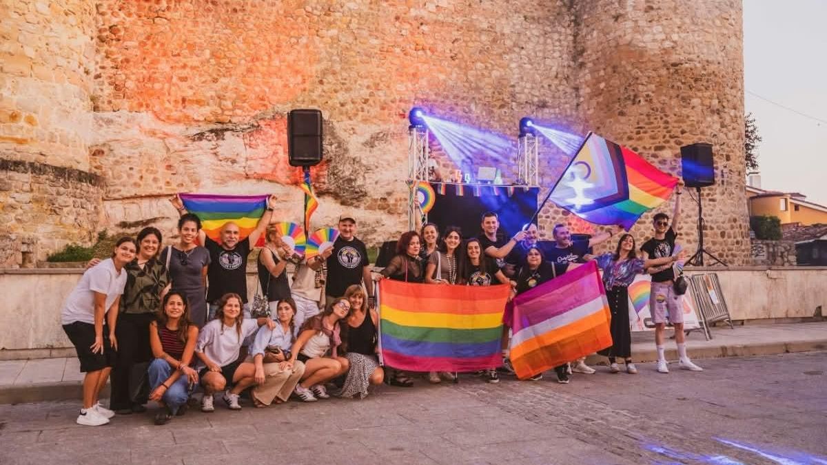 La primera celebración del Orgullo en Medina de Pomar, Burgos.