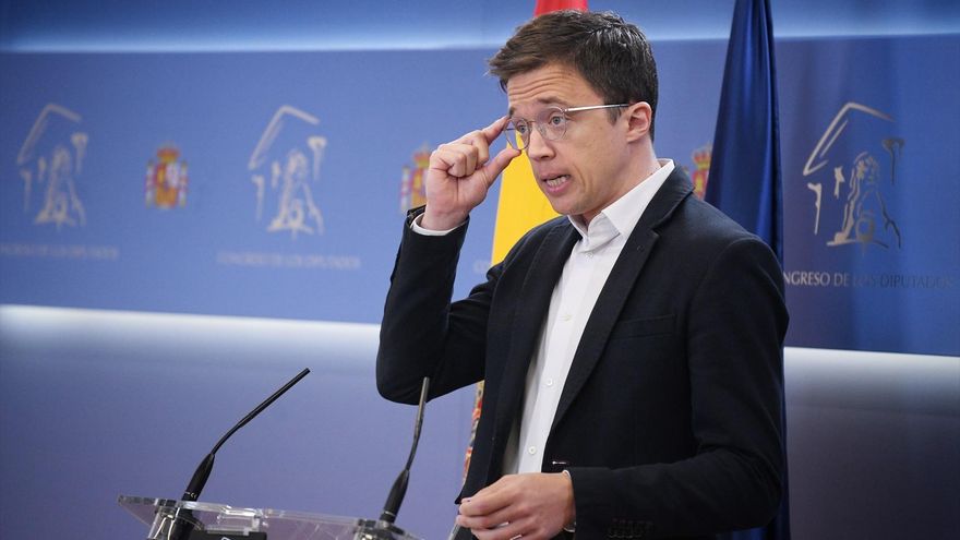 El líder de Más País y diputado de Sumar, Íñigo Errejón.