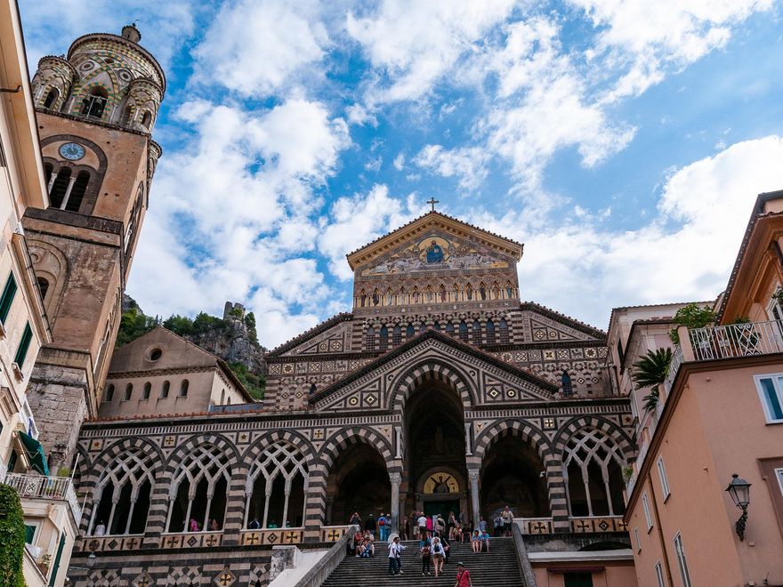 Catedral de San Andrés en Almafi.