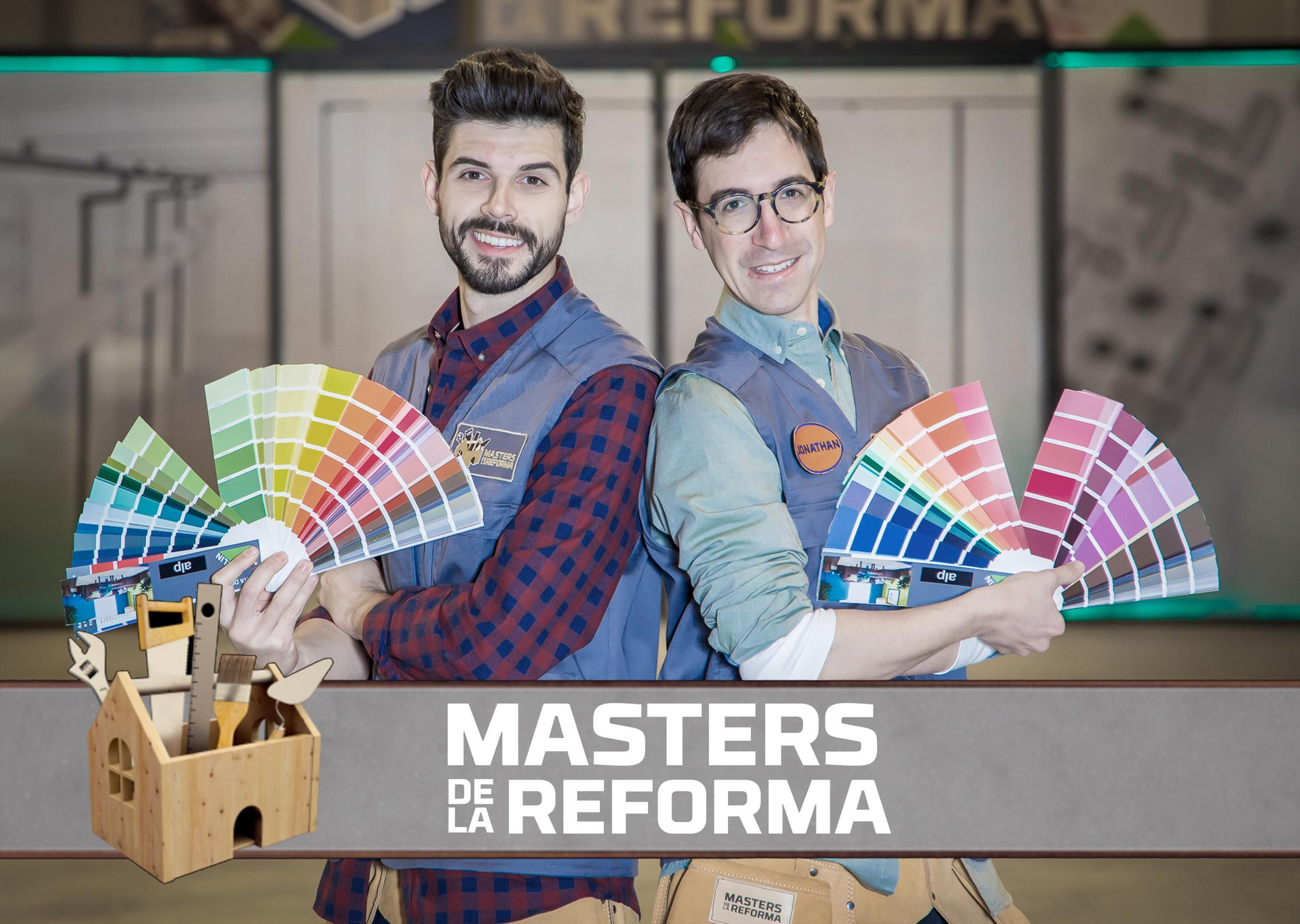 Javier y Jonathan, concursantes de 'Master de la Reforma'