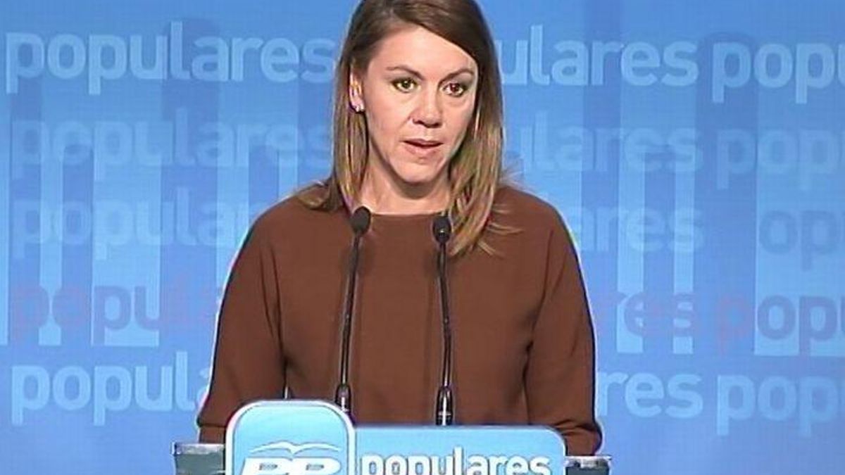 Cospedal dice, tras las palabras de Aguirre, que el PP ya tiene un sistema de elección interna