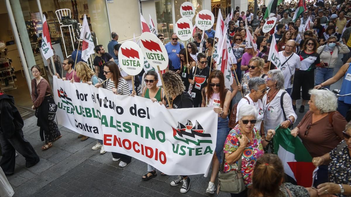 Huelga estudiantil por Gaza