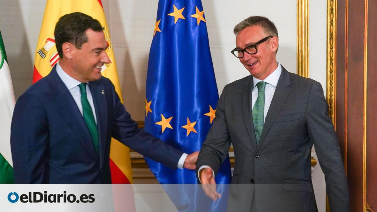 Vértigo en Vox por volver a tropezar en el  error  de quedarse fuera del Gobierno andaluz del PP:  Moreno ya nos engañó 