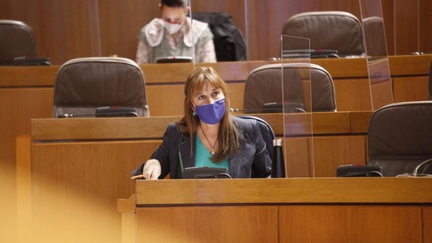 Sira Repollés en las Cortes de Aragón