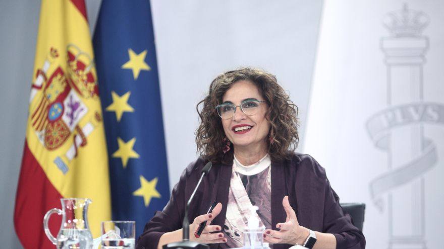La ministra Portavoz y de Hacienda, María Jesús Montero