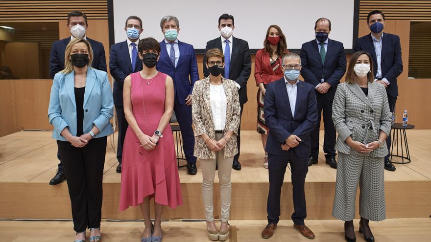 Encuentro estatal de Corporaciones Públicas, en Pamplona.