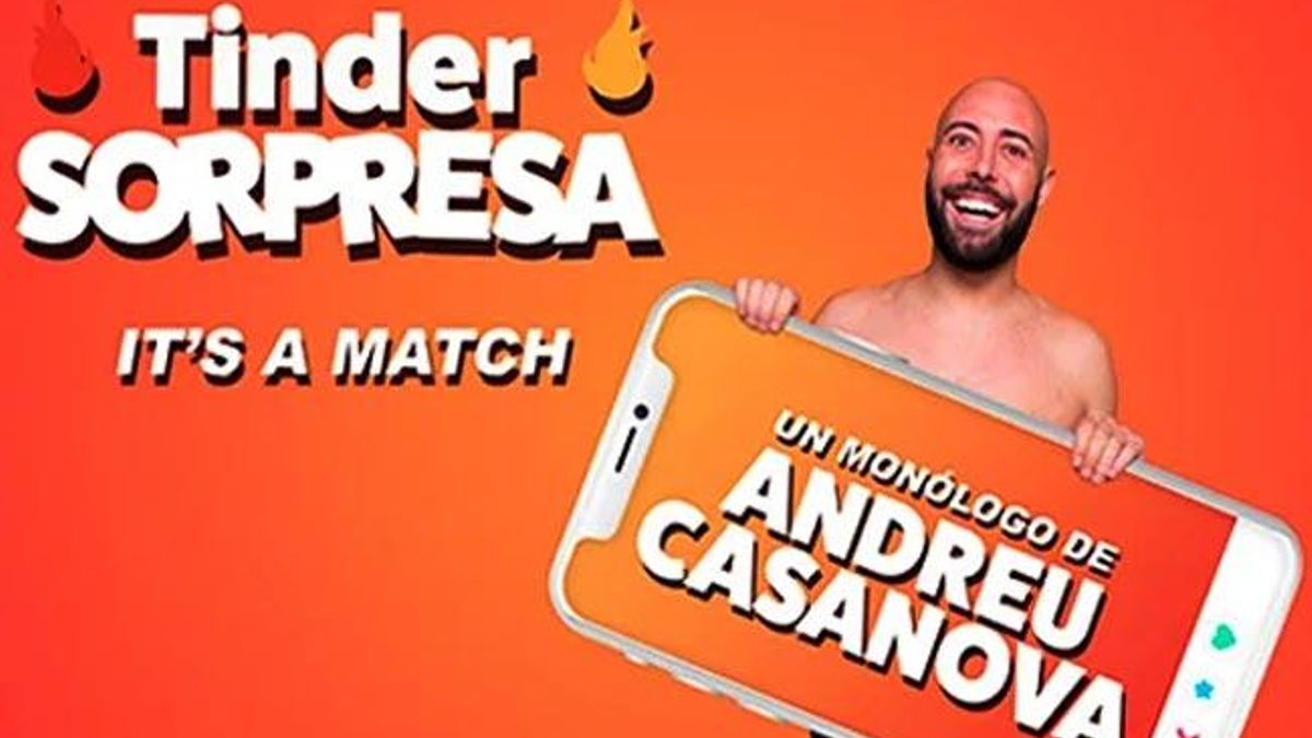Tinder Sorpresa es un evento de la productora de Berto Romero.