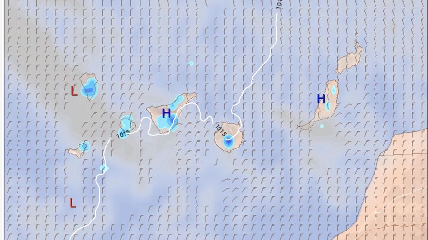 Cambia el tiempo en Canarias: una DANA podrá dejar lluvias este fin de semana