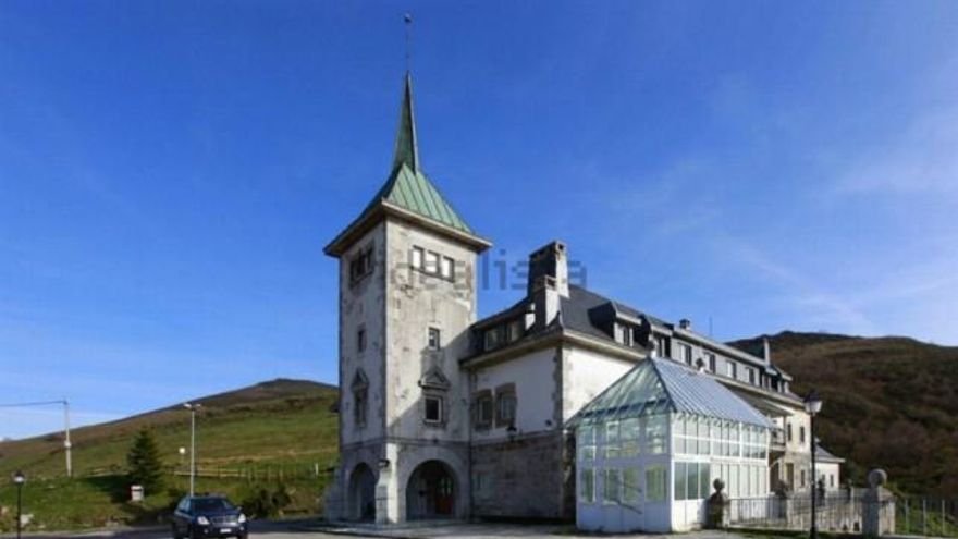 Este es el aspecto que se aprecia desde la carretera del puerto de Pajares. / Idealista.com