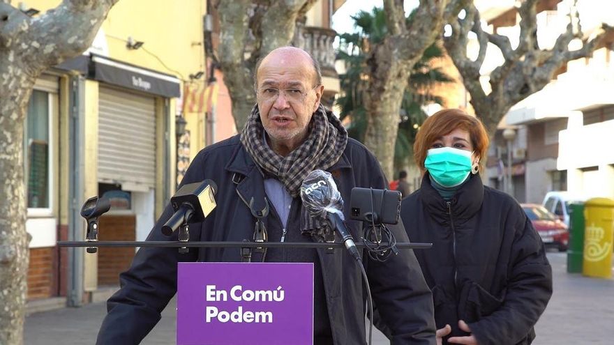 El número dos de los comuns a las elecciones catalanas, Joan Carles Gallego