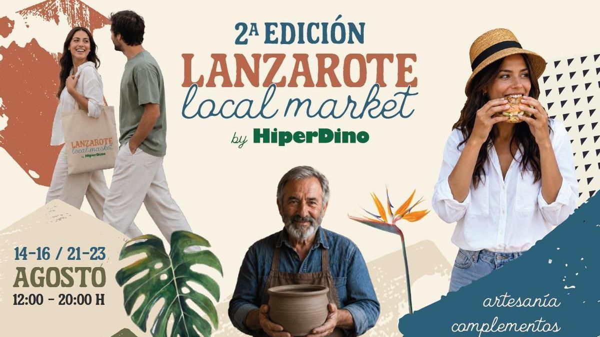 Una treintena de productores locales se dan cita en Lanzarote Local Market by HiperDino