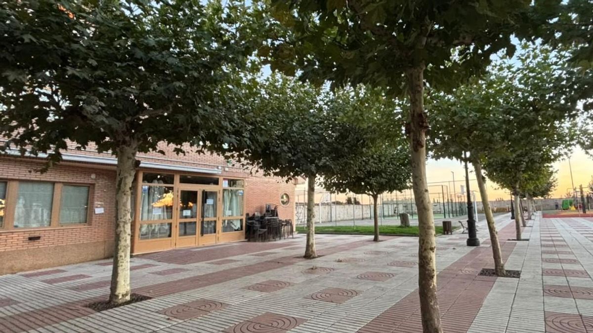El bar-cafetería del polideportivo de Villarrodrigo de las Regueras.
